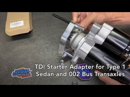 DBW TDI Starter Adapter Plate for VW Type 1 and 002 Transaxle - 1102-002