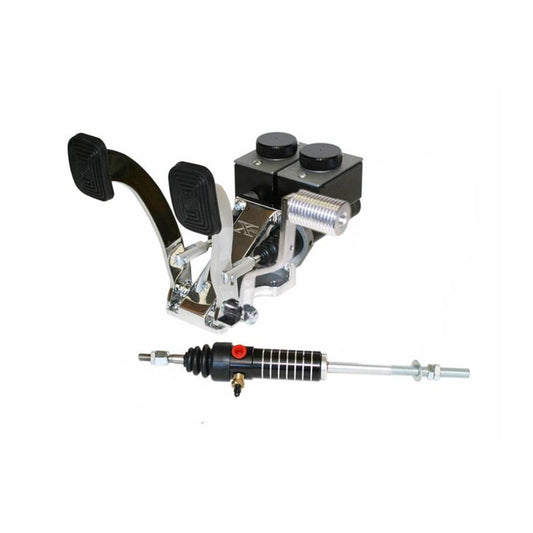Jamar Slimline 3/4in Hydraulic Pedal Assembly w/Roller Pedal - JBP3000TX